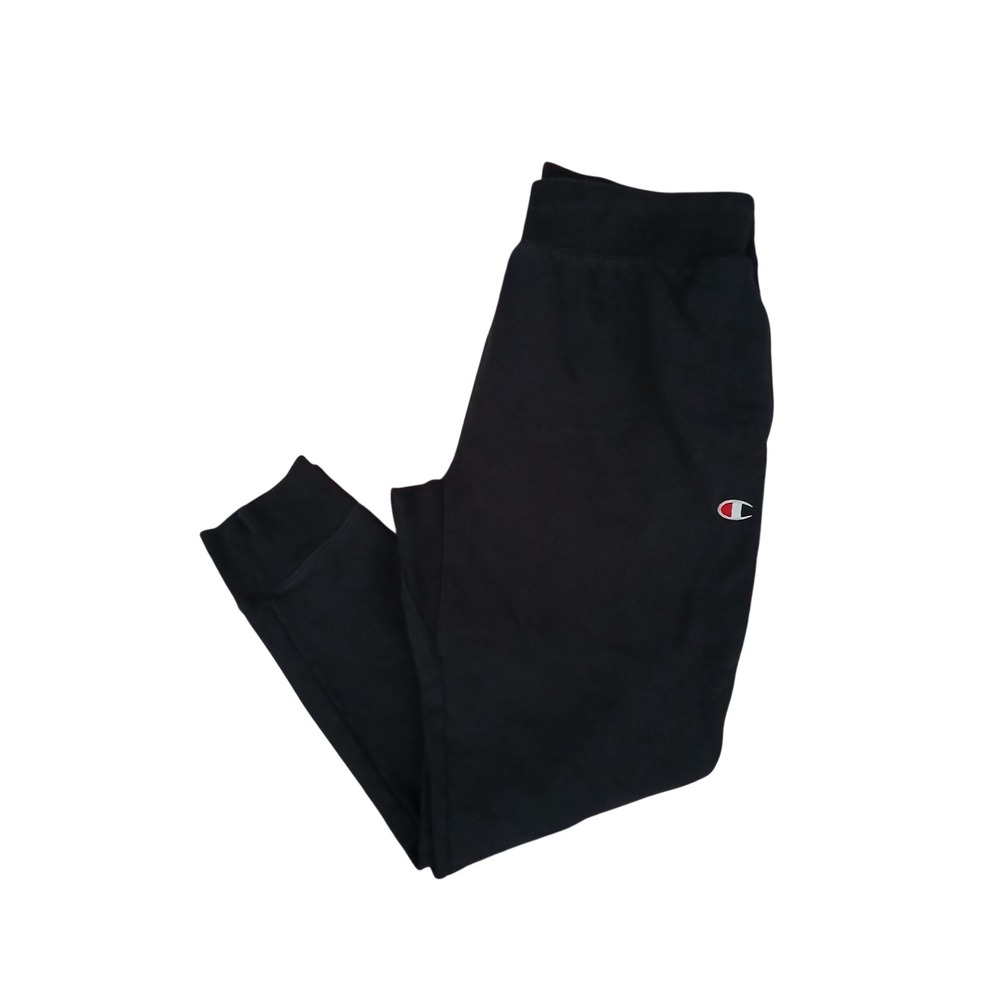 Champion Reverse Weave Joggers Mens 2XL Black Fleece Sweatpants Vintage